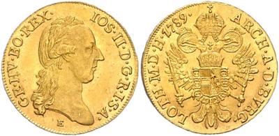 Josef II. GOLD - Mince, medaile a bankovky