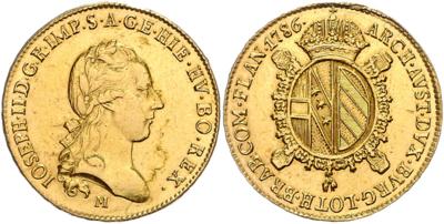 Josef II. GOLD - Mince, medaile a bankovky