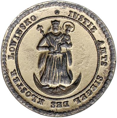 Oberschlesien, Kloster Lowietzko (deutsch: Jagdheim, Kreis Oppeln) 18./19. Jh. (heute Polen) - Münzen, Medaillen und Papiergeld