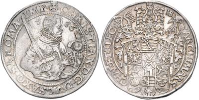 Sachsen A. L., Christian 1586-1591 - Coins, medals and paper money