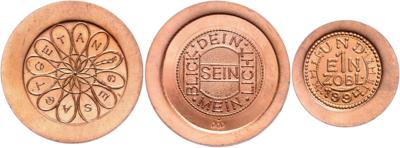 Schaffungszeitraum 1994-1998 des Künstlers und Medailleurs Helmut ZOBL - Monete, medaglie e cartamoneta