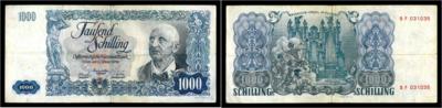 1000 Schilling 1954 - Monete, medaglie e cartamoneta