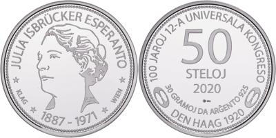 Esperanto-Steloj Serie - Mince, medaile a bankovky