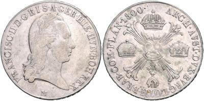 Franz II./I. - Coins, medals and paper money