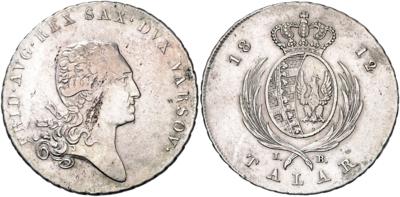 Großherzogtum Warschau, Friedrich August I. von Sachsen 1807-1815 - Münzen, Medaillen und Papiergeld