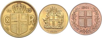 Island - Monete, medaglie e cartamoneta