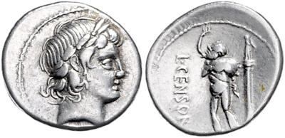 L. Marcius Censorinus - Münzen, Medaillen und Papiergeld