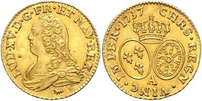 Louis XV. 1715-1774 GOLD - Mince, medaile a bankovky