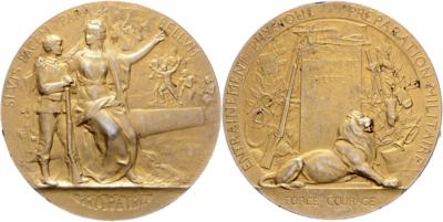 Medaillen, Europa meist 19./frühes 20 Jh. - Monete, medaglie e cartamoneta