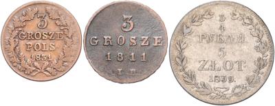 Polen - Mince, medaile a bankovky
