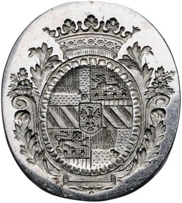 Adelspetschaft 19. Jh. - Münzen, Medaillen und Papiergeld