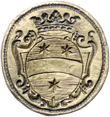 Adelspetschaften meist Donaumonarchie 17./19. Jh. - Münzen, Medaillen und Papiergeld