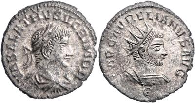 Vabalathus und Aurelianus 270-272 - Coins and medals