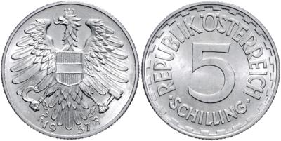 ALU 5 Schilling 1957 - Münzen, Medaillen und Papiergeld