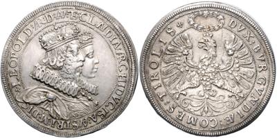 Eh. Leopold und Claudia von Medici - Coins and medals