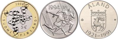 Finnland - Münzen, Medaillen und Papiergeld