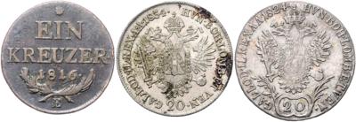 Franz II./I.- Münzstätte Karlsburg - Münzen, Medaillen und Papiergeld