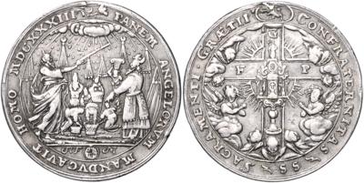Gedenkthaler 1633 der Sacramentsbruderschaft zu Graz - Münzen, Medaillen und Papiergeld