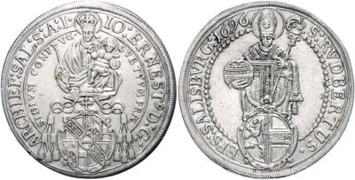 Johannn Ernst v. Thun und Hohenstein - Münzen, Medaillen und Papiergeld