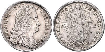 Karl VI. - Mince a medaile
