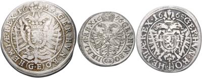 Leopold I.- Münzstätte Prag - Coins and medals