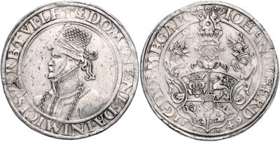 Mecklenburg, Johann Albrecht I. 1547-1546 - Monete e medaglie