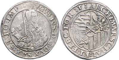 Sachsen A. L., August 1553-1586 - Münzen, Medaillen und Papiergeld