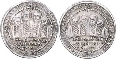 Sachsen-Weimar-Eisenach, Johann Ernst und seine sieben Brüder 1605-1619 - Monete e medaglie