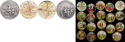Salzburger Emigration 1731-1733 - Mince a medaile