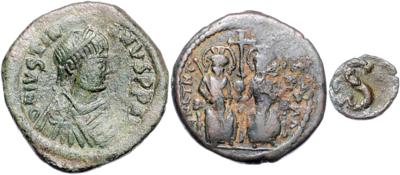 Byzanz - Mince, medaile a papírové peníze