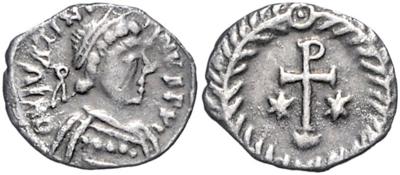 Byzanz, Iustinianus 527-565 - Mince, medaile a papírové peníze