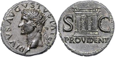 Divus Augustus - Münzen, Medaillen und Papiergeld