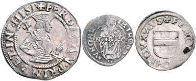 Haus Habsburg, Ferdinand I. 1521-1564 - Monete, medaglie e cartamoneta