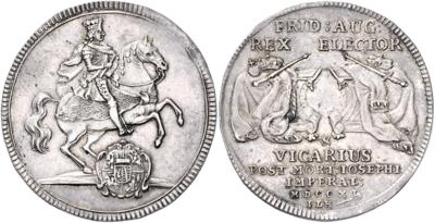 Sachsen A. L., Friedrich August I. der Starke 1694-1733 - Monete, medaglie e cartamoneta