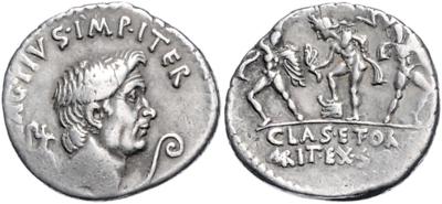 Sextus Pompeius 42-36 v. C. - Coins, medals and paper money