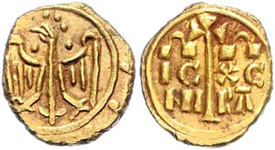 Sizilien, Federico II., König von Sizilien 1197-1250 GOLD - Monete, medaglie e cartamoneta