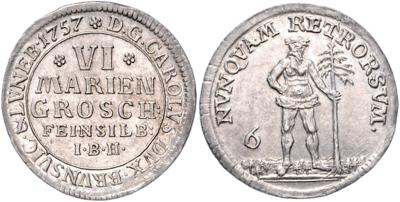 Braunschweig-Wolfenbüttel, Karl I. 1735-1780 - Monete, medaglie e cartamoneta