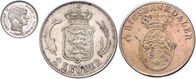 Dänemark - Monete, medaglie e cartamoneta