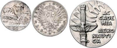Italien, Vittorio Emanuele III. und Republik - Münzen, Medaillen und Papiergeld