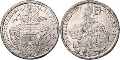 Leopold Anton v. Firmian 1727-1744 - Mince, medaile a papírové peníze