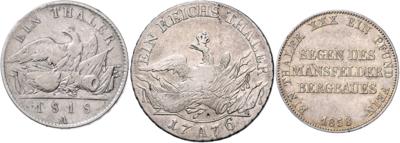 Preussen - Mince, medaile a papírové peníze