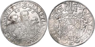 Sachsen A. L., Christian II., Johann Georg I. und August 1591-1601 - Coins, medals and paper money