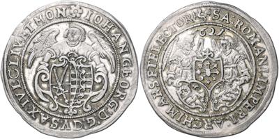 Sachsen A. L., Johann Georg I. 1611-1656 - Münzen, Medaillen und Papiergeld