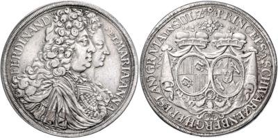 Schwarzenberg, Ferdinand Wilhelm Eusebius 1683-1703 - Münzen, Medaillen und Papiergeld