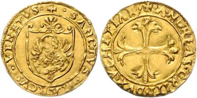 Venedig, Andrea Gritti 1523-1538 GOLD - Mince, medaile a papírové peníze