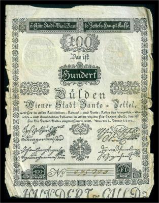 Wiener Stadt Banco - Münzen, Medaillen und Papiergeld