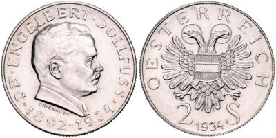 2 Schilling 1934 - Monete e medaglie