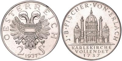 2 Schilling 1937 - Münzen und Medaillen