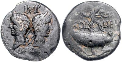 Augustus 27 v. C.-14 n. C - Monete e medaglie