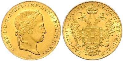 Ferdinand I. GOLD - Coins and medals